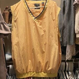 Yellow V-Neck Men’s Vest